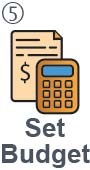 set a budget